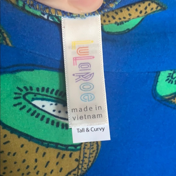 Kiwi LulaRoe leggings. NEW! - Picture 4 of 4